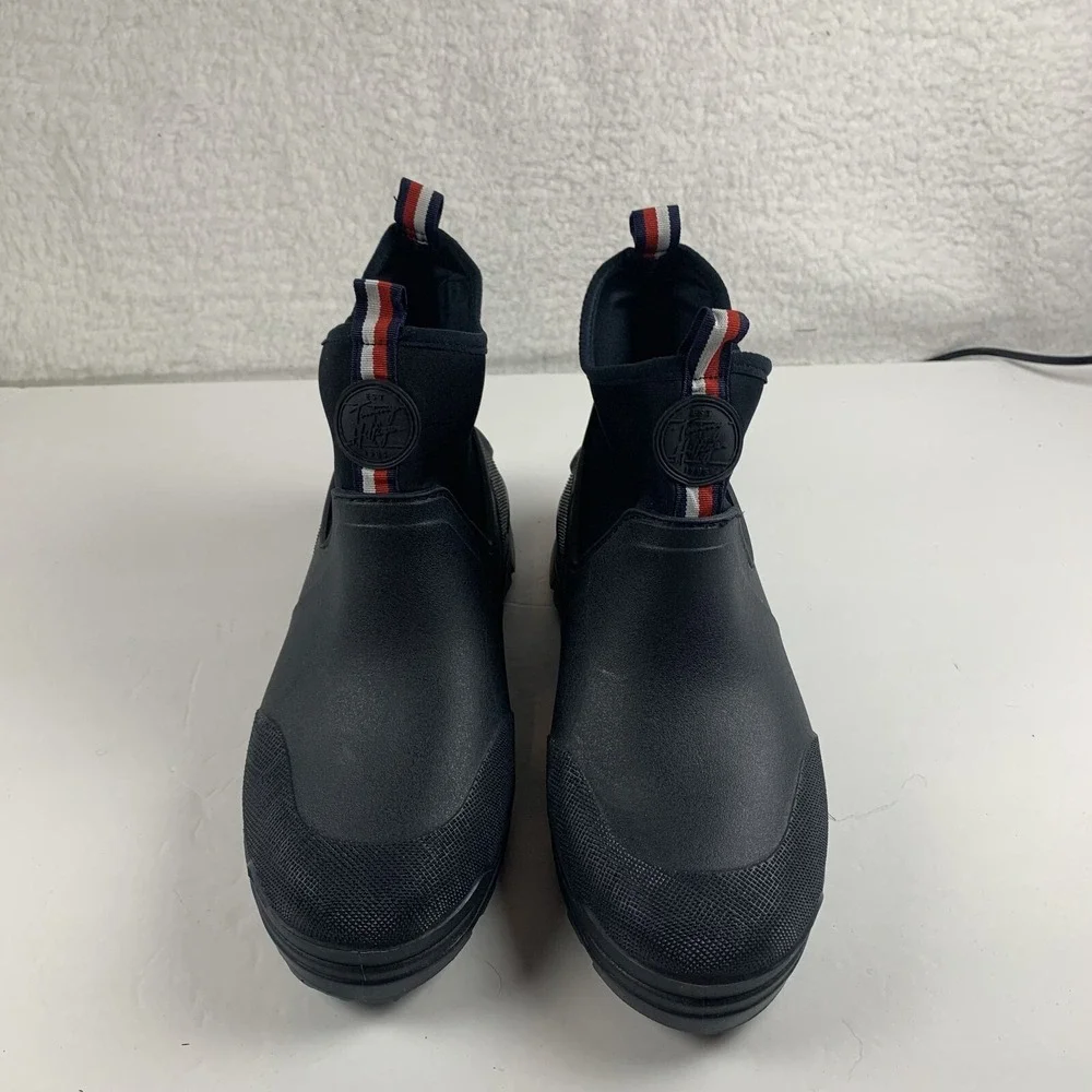 Tommy Hilfiger Candid Slip On Casual Ankle Rain Boots Women's‎ Size 8 Blue 8024